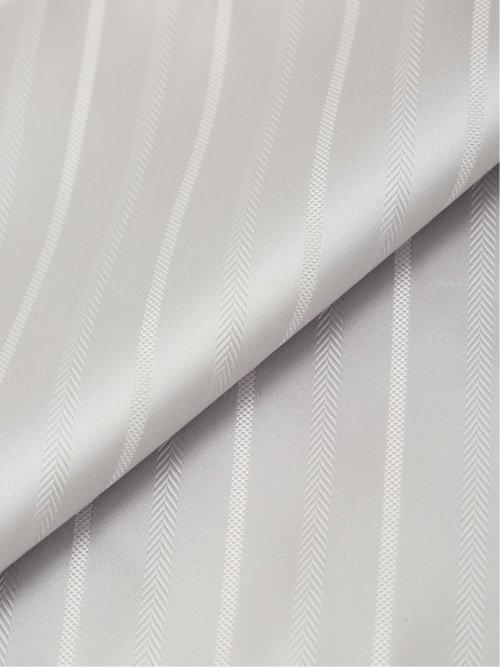 シルク混 ストライプ柄 フォーマルチーフ