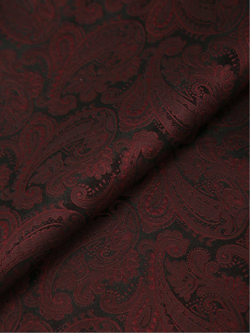 シルク混 ペイズリー柄 フォーマルチーフ