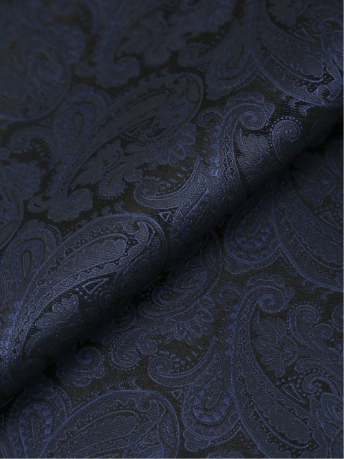 シルク混 ペイズリー柄 フォーマルチーフ