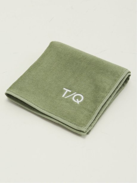 今治タオルハンカチ 無地ロゴ刺繍