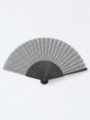 扇子 グレンチェック