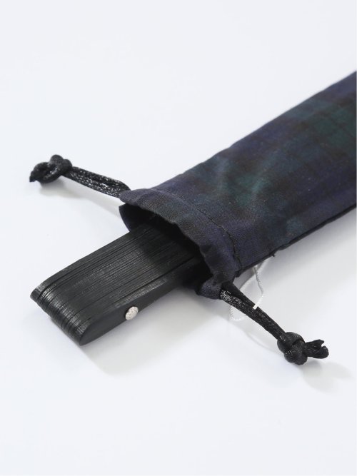 扇子 タータンチェック