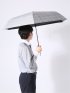 晴雨兼用 自動開閉 UVカット 遮熱 撥水 軽量 スリム 折りたたみ傘 雨傘 日傘 グレンチェック