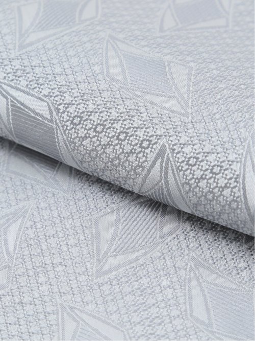 シルク混 ダイヤ小紋柄チーフ