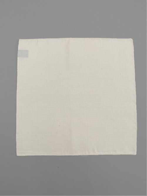 シルク グレンチェック柄チーフ