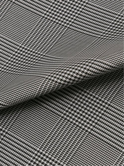 シルク グレンチェック柄チーフ