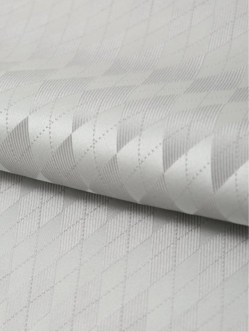 シルク混 アーガイルチェック柄チーフ