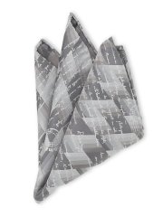 シルク カリグラフィーパターン チーフ