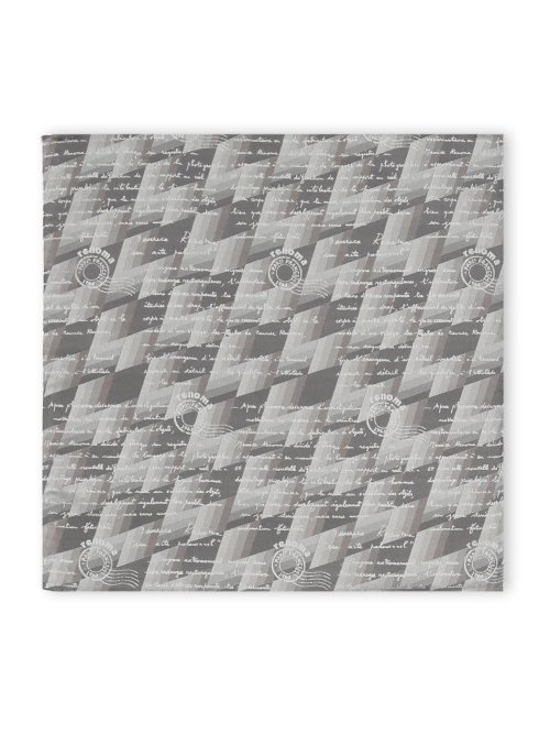 シルク カリグラフィーパターン チーフ