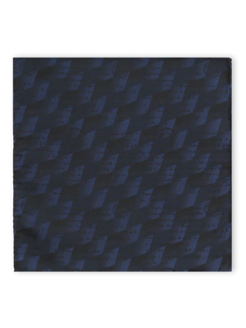 シルク カリグラフィーパターン チーフ