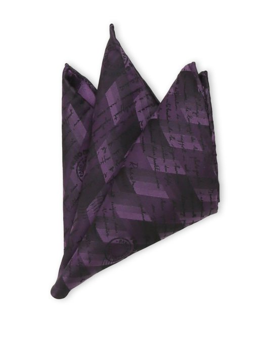 シルク カリグラフィーパターン チーフ