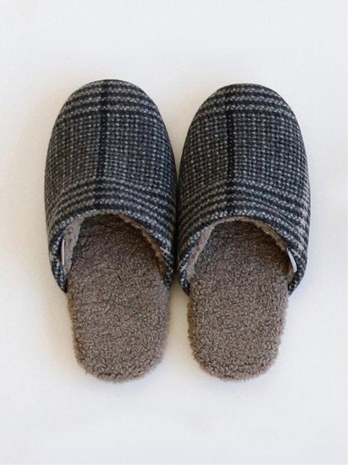 スリッパ グレンチェックM