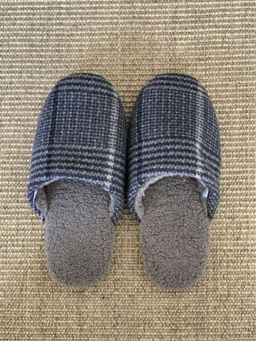 スリッパ グレンチェックM