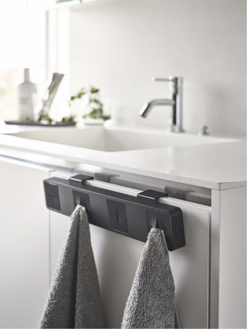 tower 分別タオルホルダー 4連