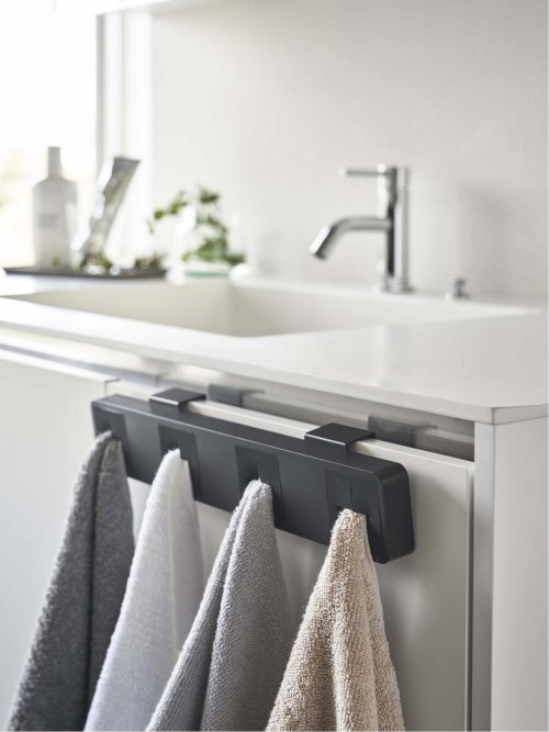 tower 分別タオルホルダー 4連