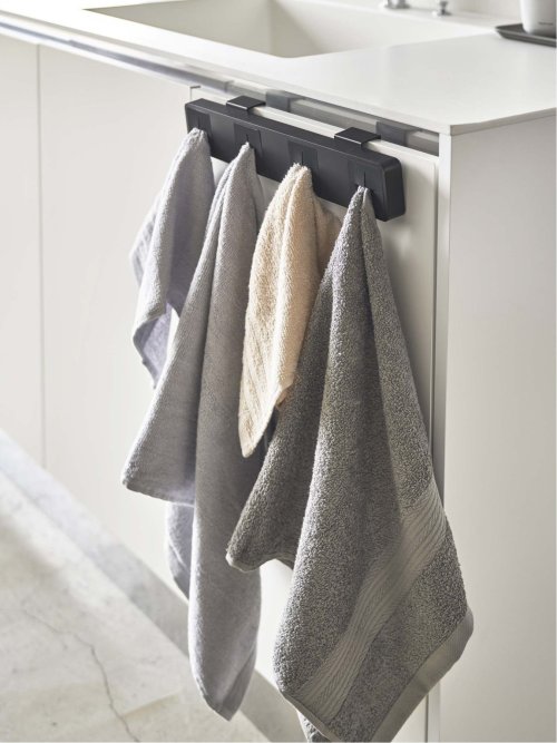 tower 分別タオルホルダー 4連