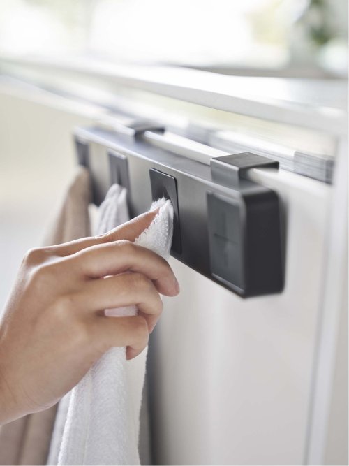 tower 分別タオルホルダー 4連