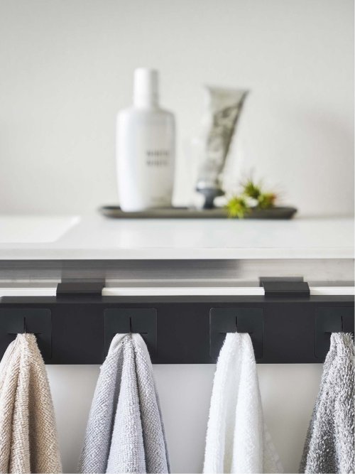 tower 分別タオルホルダー 4連