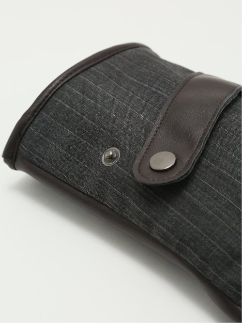 タッチパネル対応 生地コンビグローブ