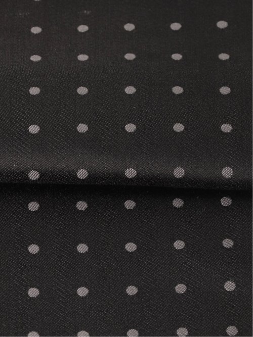 シルク ドット柄チーフ