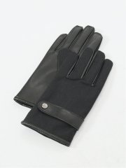 タッチパネル対応 生地コンビグローブ