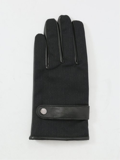 タッチパネル対応 生地コンビグローブ