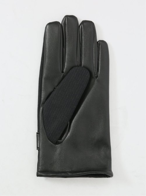 タッチパネル対応 生地コンビグローブ