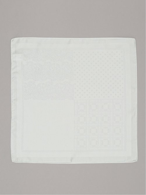 国産シルク 四面 フォーマルチーフ