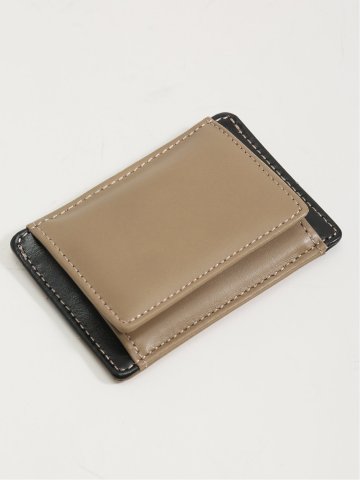 レザー 薄型コイン パスケース