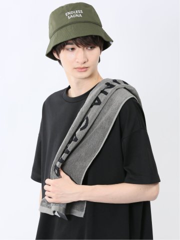 Sauna Camp×T/Q ジャガード フェイスタオル