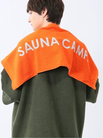 Sauna Camp×T/Q ジャガード フェイスタオル