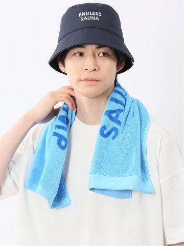 Sauna Camp×T/Q ジャガード フェイスタオル