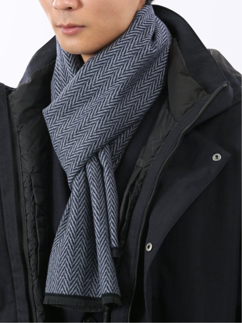 ジャガード リバーシブルマフラー