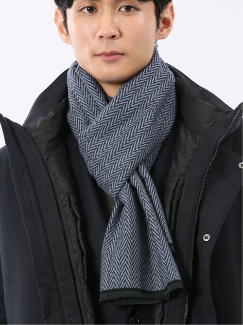 ジャガード リバーシブルマフラー