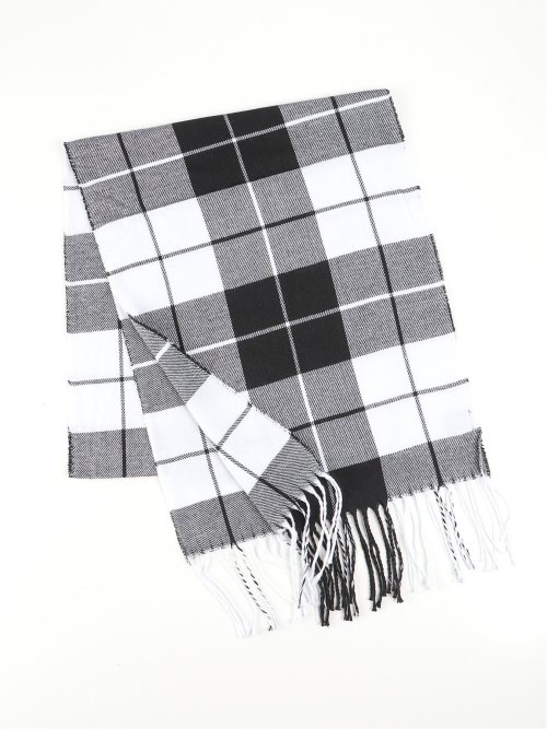 ブロックチェック マフラー