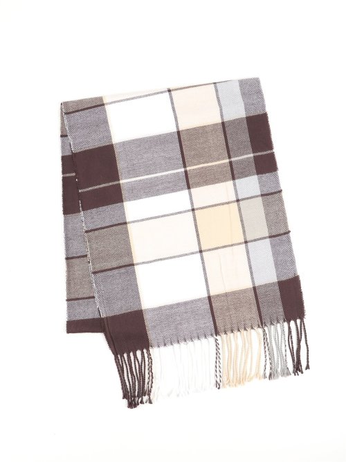 チェック マフラー