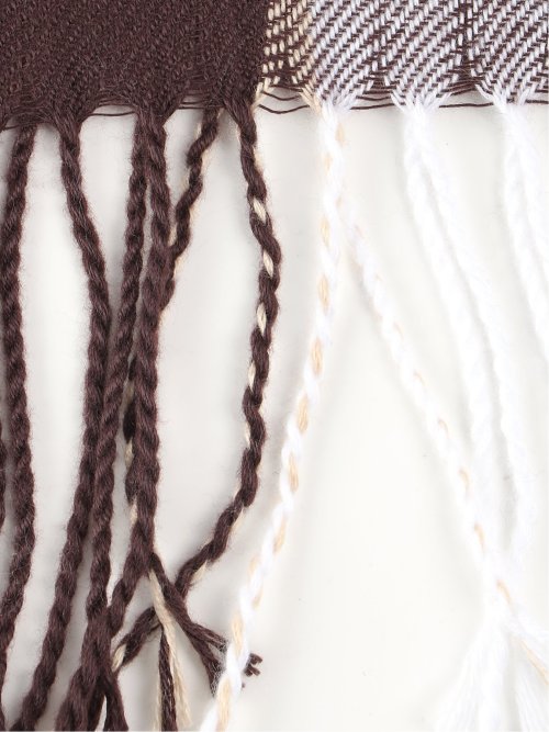 チェック マフラー