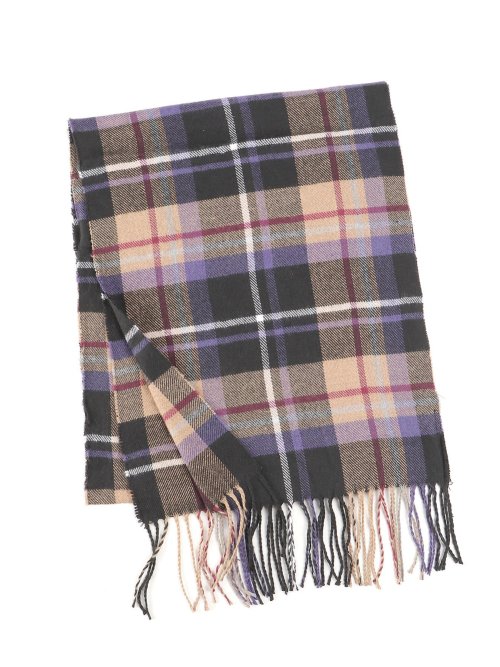 タータンチェック マフラー