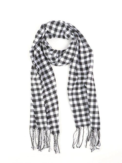 ギンガムチェック マフラー