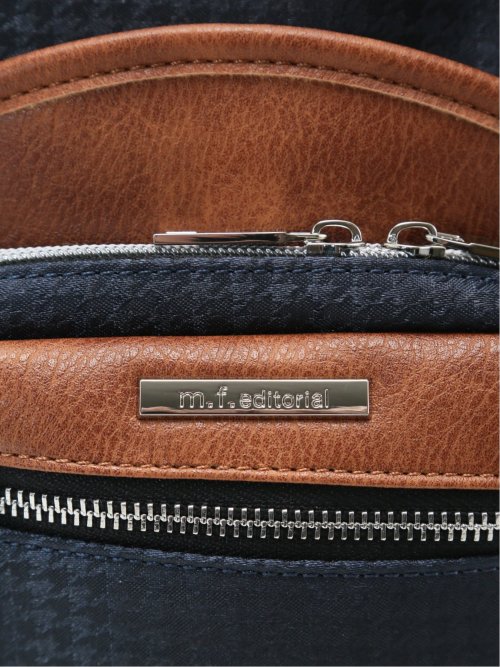 千鳥柄配色 ボディバッグ