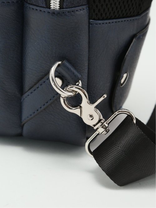 千鳥柄配色 ボディバッグ