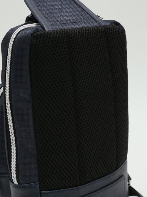 千鳥柄配色 ボディバッグ