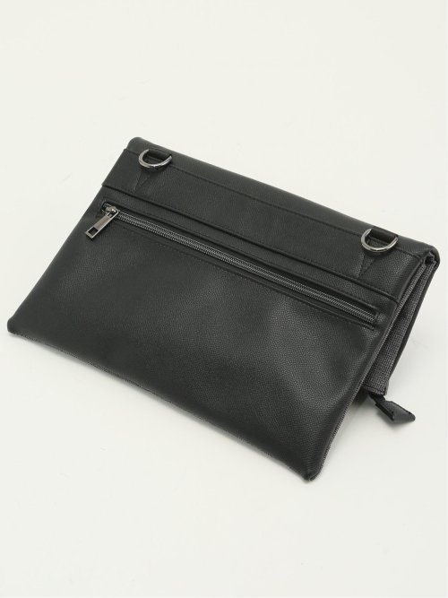 型押しコンビ 2WAY クラッチバック