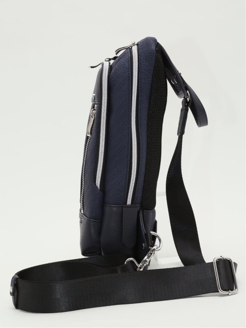 エンボス ボディバッグ