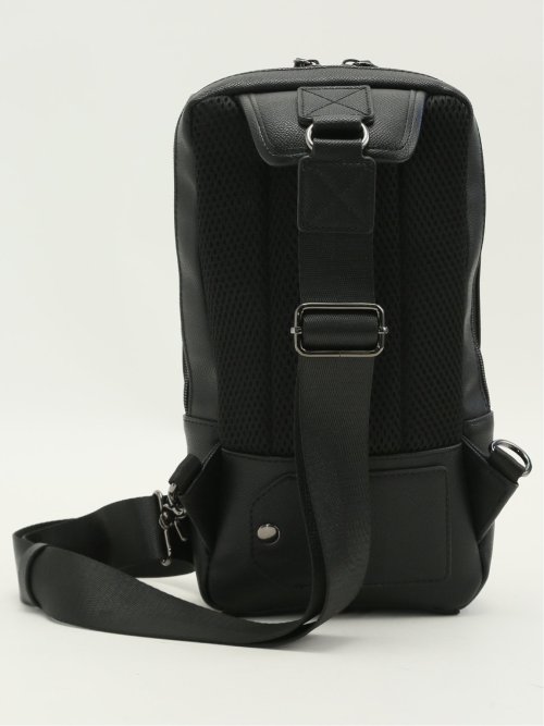 型押しコンビ ボディバッグ