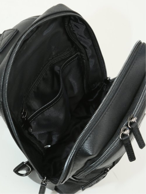 型押しコンビ ボディバッグ