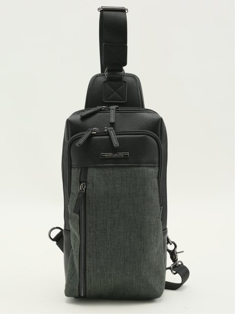 型押しコンビ ボディバッグ