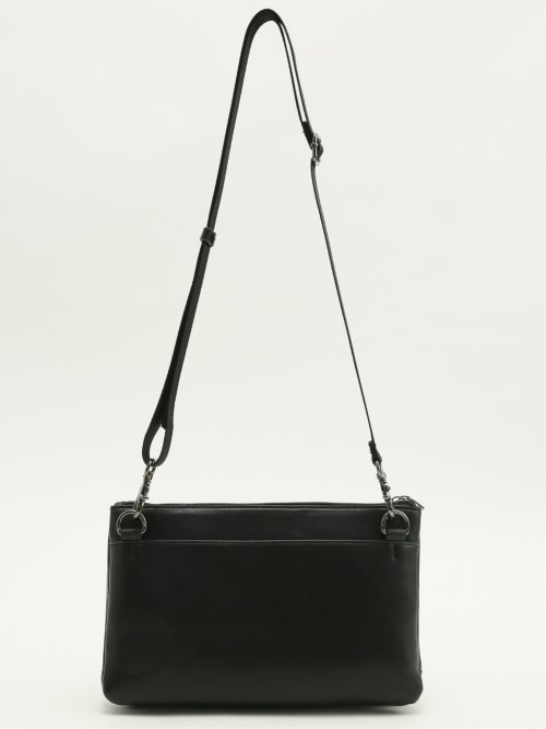 ダブルジッパー 2WAY クラッチバック