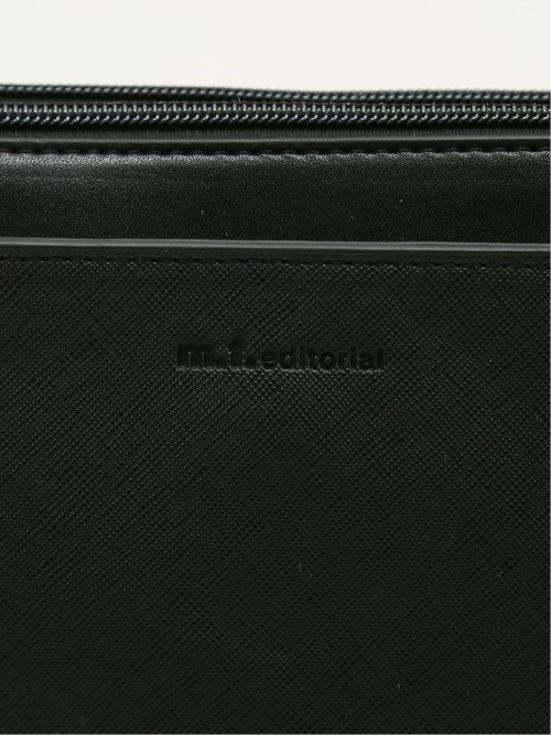 ダブルジッパー 2WAY クラッチバック