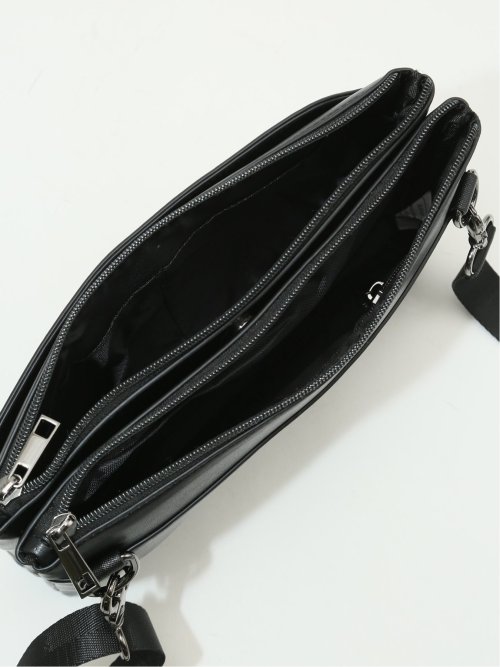 ダブルジッパー 2WAY クラッチバック